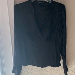 BEBE black blouse